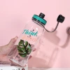 Precio especial leaf cup 2000ml gran capacidad portátil copa de agua deportes al aire libre fitness plastic cup fuente fabricante al por mayor Specification image